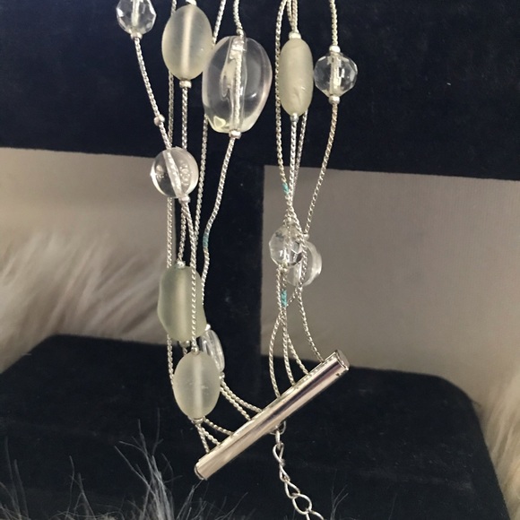 New Avon by Mark Crystal Bead Bracelet in Silver - Picture 2 of 4